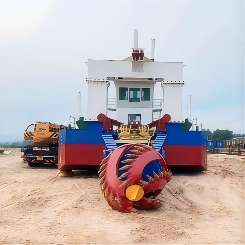 Cutter afamora Dredger - The Alagbara Riverine ati Marine Excavator