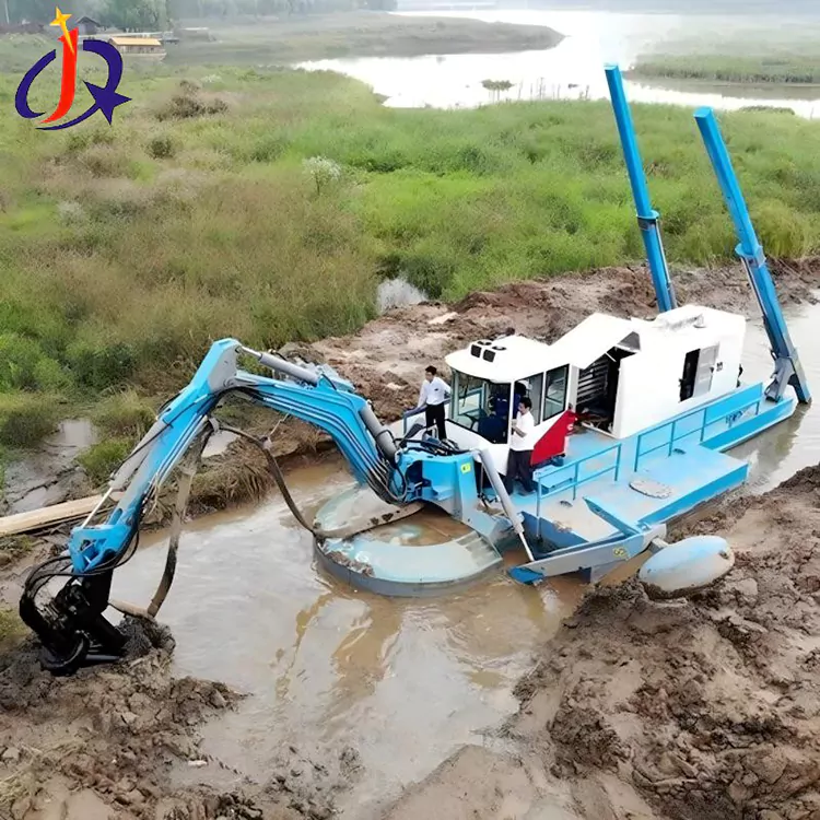 Bawo ni Amphibious Multipurpose Dredger Ṣe Yipada Ọna Omi Igbala ati Awọn iṣẹ iwakusa?